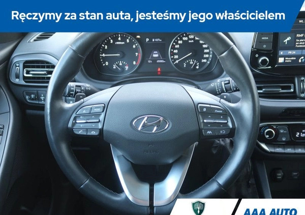 Hyundai I30 cena 72000 przebieg: 65080, rok produkcji 2021 z Lewin Brzeski małe 172
